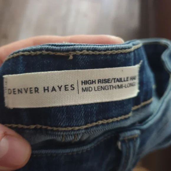 Denver Hayes High Rise Shorts. - Picture 3 of 4